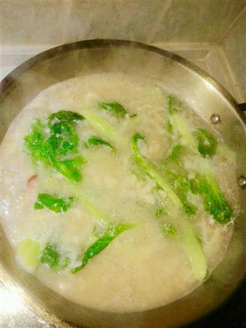 小白菜疙瘩汤的做法图解5