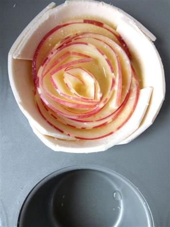 玫瑰苹果蛋挞的做法步骤6