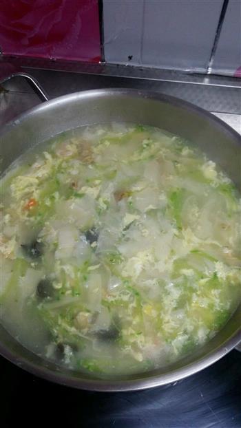 海鲜面皮汤的做法步骤2