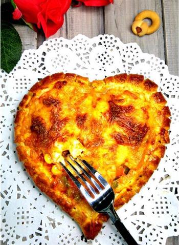 浪漫心形鲜虾披萨的做法步骤11