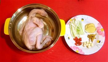 天然铁皮石斛炖鸡汤的做法步骤3