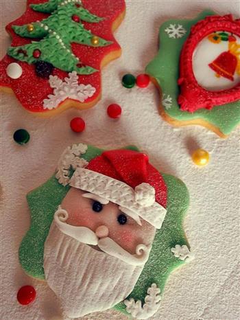 圣诞系列-翻糖饼干的做法步骤14