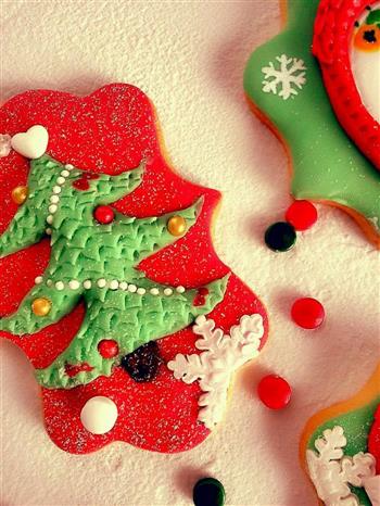 圣诞系列-翻糖饼干的做法图解15