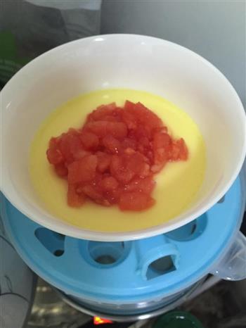 宝宝辅食-番茄丁蒸蛋羹的做法图解7
