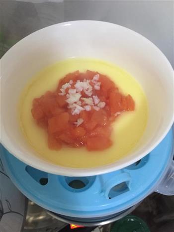 宝宝辅食-番茄丁蒸蛋羹的做法图解8