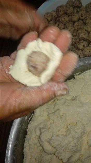 粘豆包的做法步骤3
