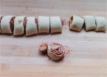小蜗牛焦糖可可面包的做法图解6
