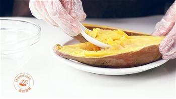 芝士焗红薯的做法图解2