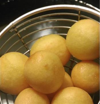简单零食-自制炸红薯球/奶香地瓜丸子的做法步骤5