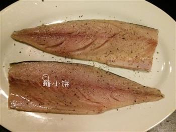 黑椒盐烤鲭鱼Mackerel的做法图解11