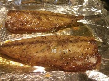 黑椒盐烤鲭鱼Mackerel的做法图解12