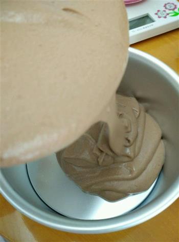 六寸香草奶油–巧克力裸蛋糕的做法步骤12