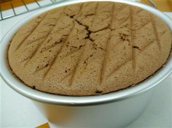 六寸香草奶油–巧克力裸蛋糕的做法步骤14