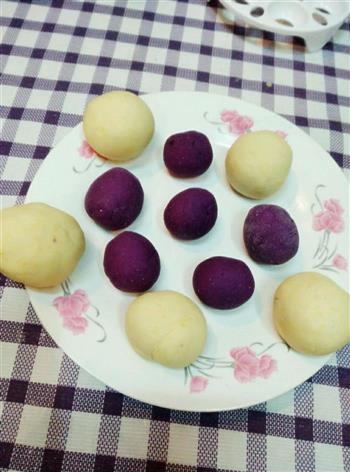 紫薯小馒头的做法步骤2