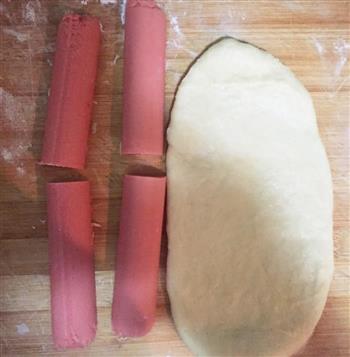 咸味花式香肠面包的做法步骤6