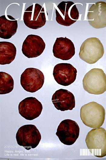 腊肉玫瑰花面包的做法图解9