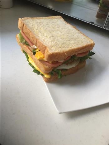 自制三明治的做法图解5
