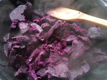 紫薯馅的做法步骤2
