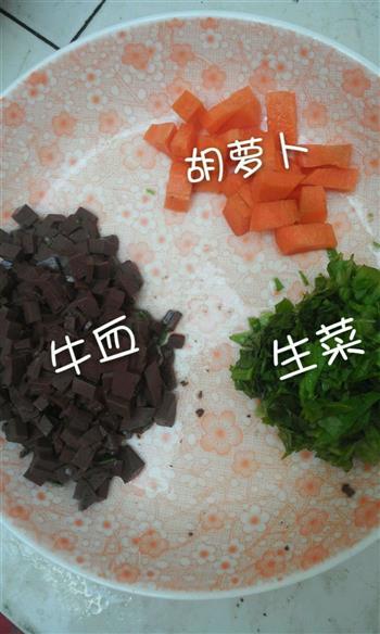 宝宝辅食-胡萝卜生菜牛血粥的做法步骤2