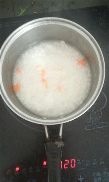 宝宝辅食-胡萝卜生菜牛血粥的做法步骤8