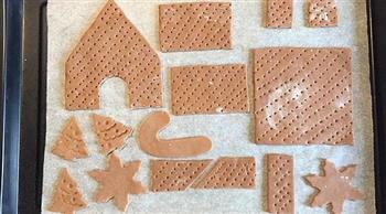 自制姜饼屋，童话中的饼干房子的做法图解7