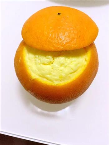 鲜橙蒸蛋小宝贝美食冬季养生餐的做法步骤8