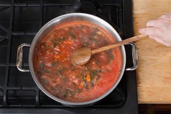 托斯卡纳蔬菜炖汤的做法步骤3