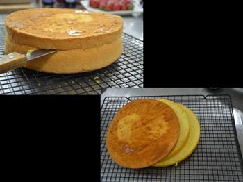双层水果奶油生日蛋糕的做法图解13