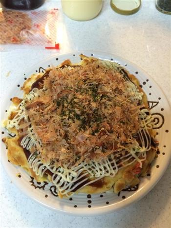 日本料理大阪烧的做法步骤12