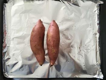 烤箱版烤红薯的做法图解1