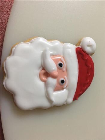 圣诞老人糖霜饼干的做法图解16