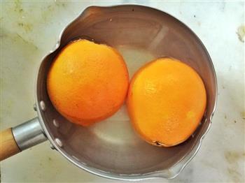香橙蛋糕卷的做法步骤1
