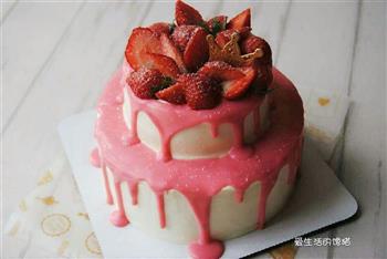 草莓奶油蛋糕的做法步骤22