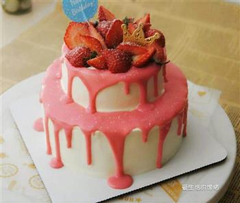 草莓奶油蛋糕的做法步骤23