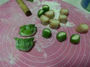 翡翠饺子的做法步骤5