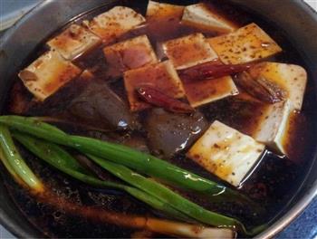 冬日暖锅-超简单麻辣猪血豆腐煲的做法图解7