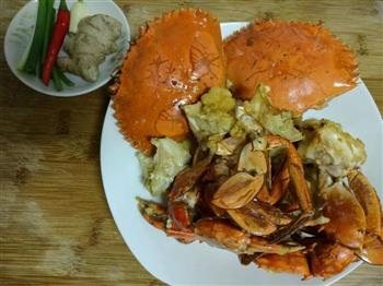 咖喱年糕蟹的做法图解4