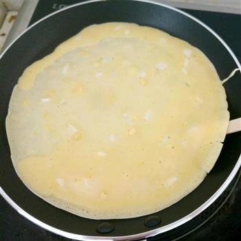 早餐-香肠油条被蛋卷-鸡蛋卷饼的做法步骤6