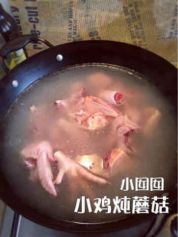 小鸡炖蘑菇—东北传统大炖菜的做法图解2