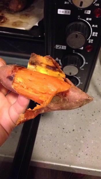 烤箱版烤红薯的做法图解2