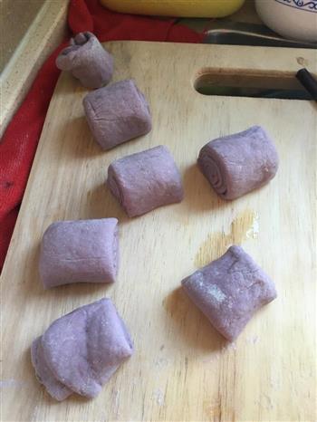 宝宝爱吃的营养紫薯小馒头的做法图解8