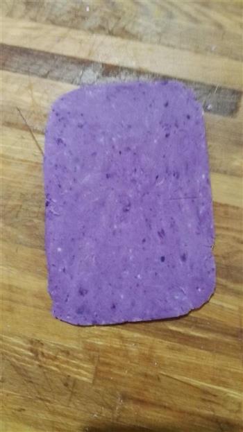 芋泥紫薯糕的做法步骤4