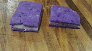 芋泥紫薯糕的做法步骤6