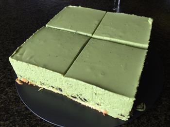 小可爱绿茶慕斯蛋糕的做法步骤13