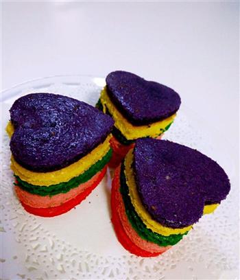 彩虹甜心翻糖蛋糕的做法步骤10