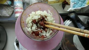 时蔬牛肉米汉堡-解决剩米饭的做法步骤2