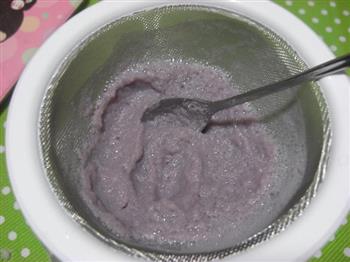 紫薯豆渣面疙瘩的做法图解2