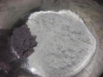 紫薯豆渣面疙瘩的做法图解3