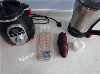 红粳米紫薯糊的做法步骤1