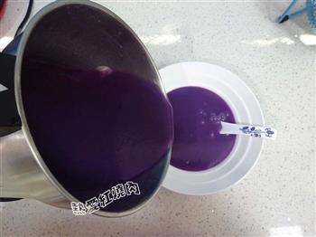 红粳米紫薯糊的做法步骤9